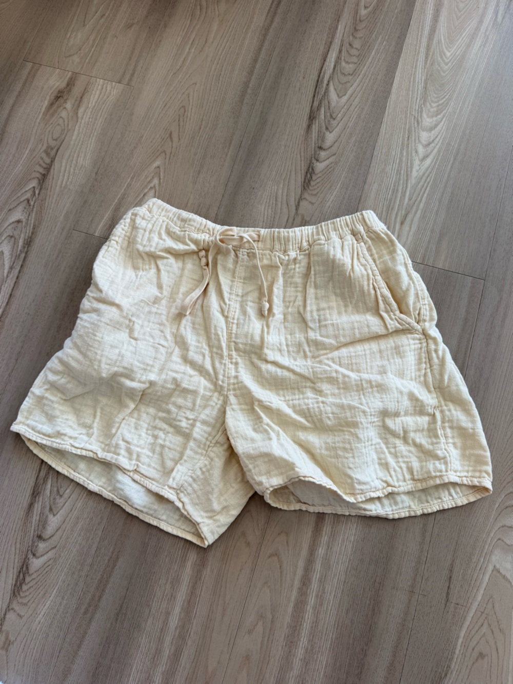 Wilfred Coral Lightweight Muslim Drawstring Shorts